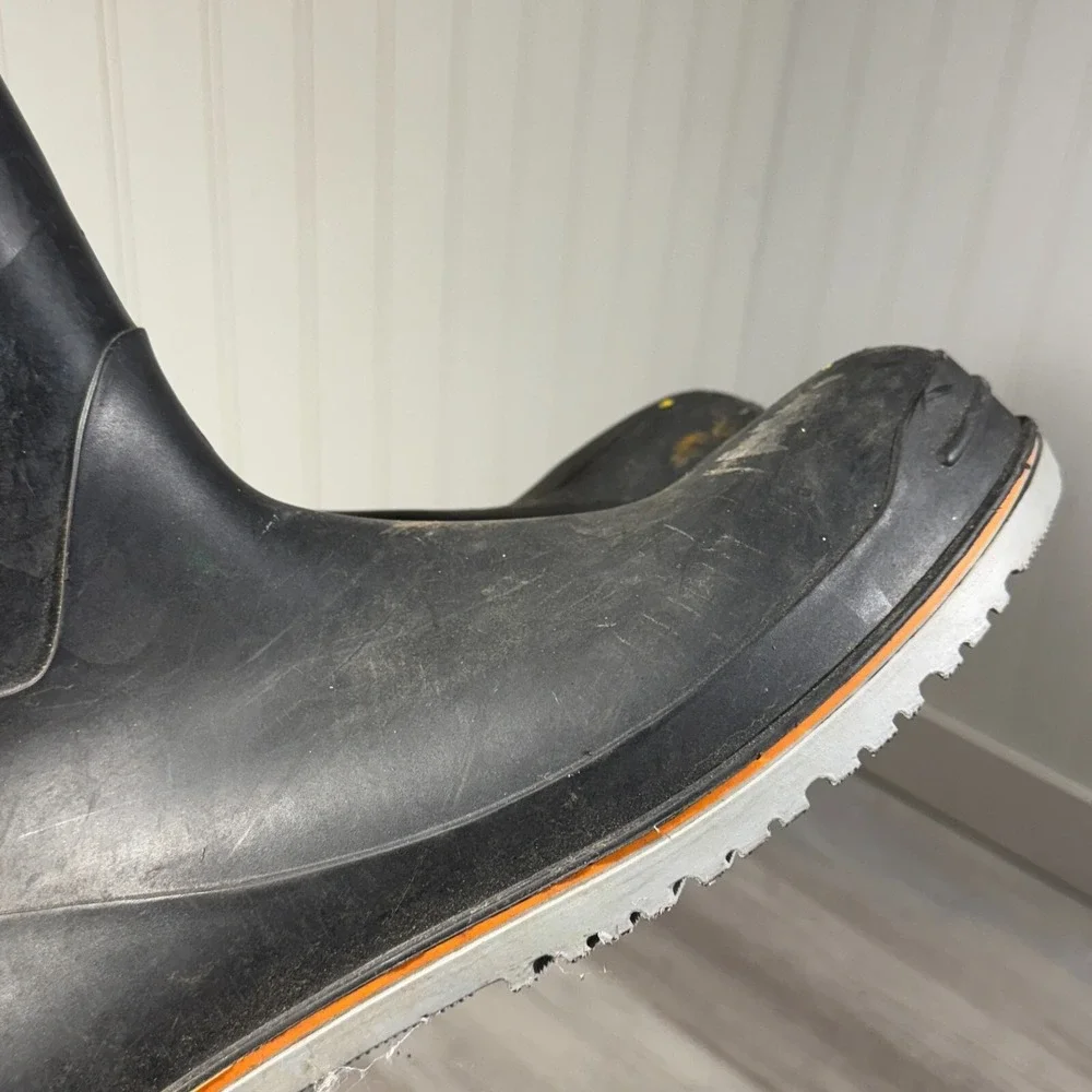 LaCrosse Boots Rubber Men Size 13 Safety Toe Work Boots ANSI Z41 PT91 Black‎ USA